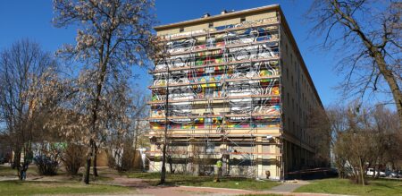Mural akademik lodz
