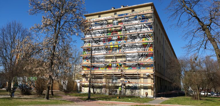 Mural akademik lodz