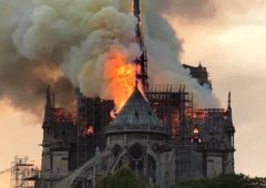 Pozżar katedry Notre Dame