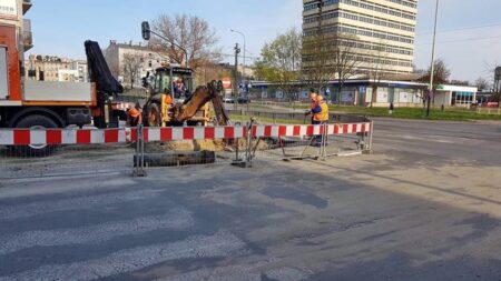 Awaria wodociagowa lodz2