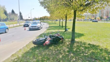 Śmiertelny wypadek motocyklisty w sieradzu