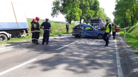 Wypadek dk 71 zgierz strykow