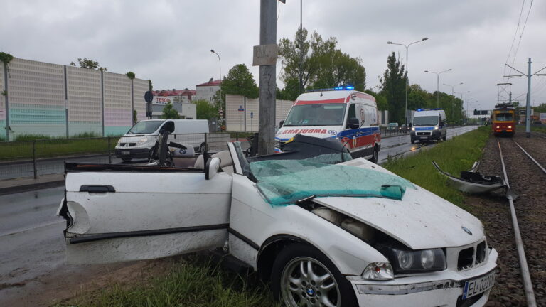 Wypadek zgierska lodz 10