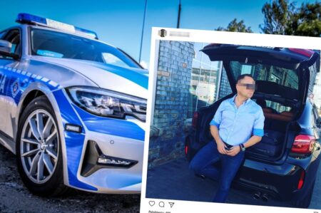 Kamil d. Spowodował wypadek na a1