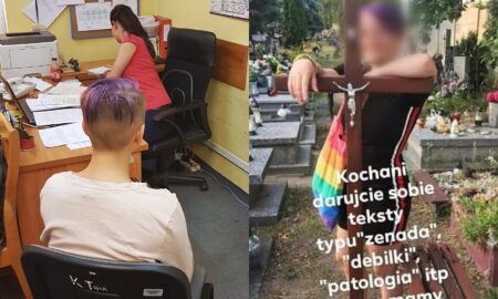 Sesja na cmentarzu w łodzi