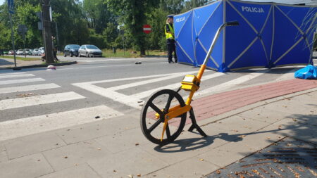 Wypadek zgierz dluga 8