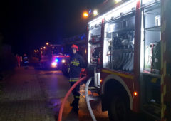 Śmiertelny pożar na Basenowej w Łodzi