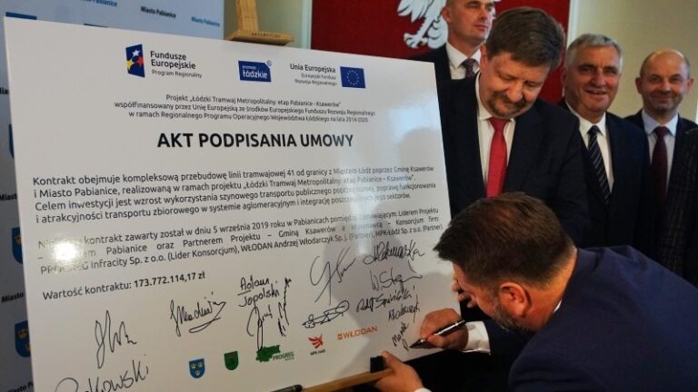 Tramwaj lodz pabianice