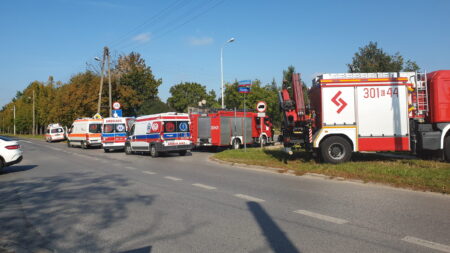 Wypadek karetki lodz 12