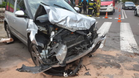 Wypadek targowa lodz 9