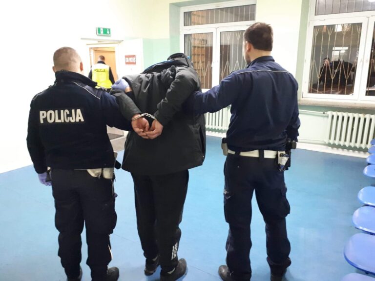 Policyjny poscig pilsudskiego lodz