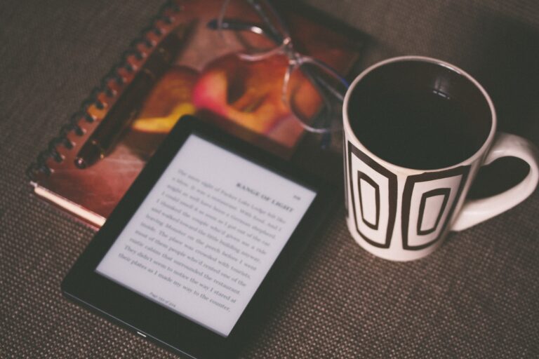E-book w czytniku