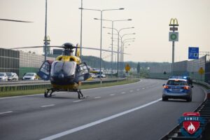 Wypadek a2 w dzierzgowku 07