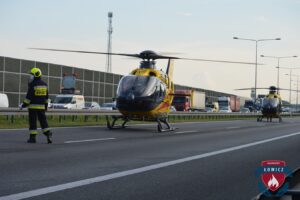 Wypadek a2 w dzierzgowku 08