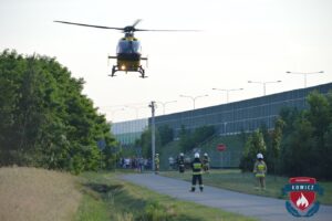 Wypadek a2 w dzierzgowku 13