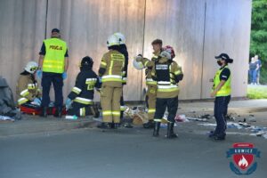 Wypadek a2 w dzierzgowku 15