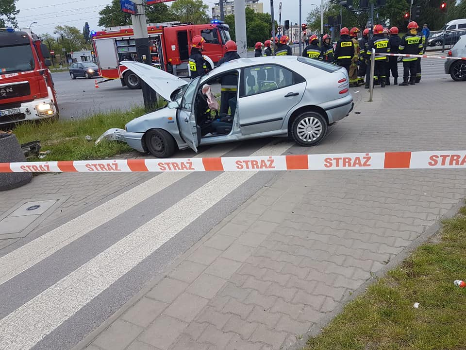 Wypadek na Włókniarzy w Łodzi. Kierowca oskarżony o zabójstwo