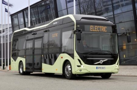 Elektryczne autobusy volvo