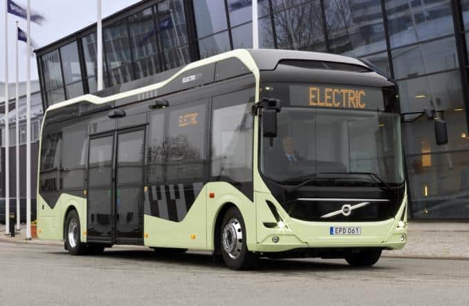 Elektryczne autobusy Volvo