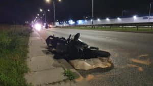Wypadek motocyklisty ofiar terroryzmu 2020 09 19 08