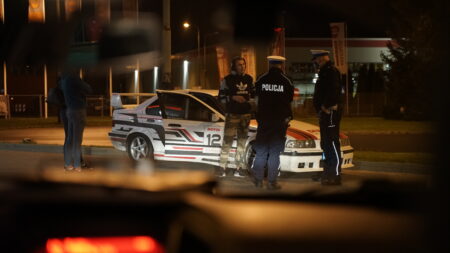 Policyjna akcja speed na widzewie w łodzi