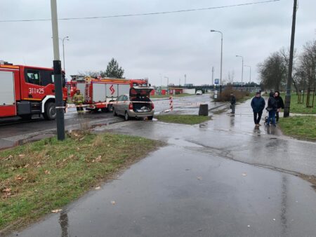 Wypadek śmiertelny na popiełuszki w łodzi
