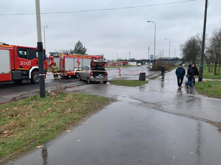 Wypadek śmiertelny na popiełuszki w łodzi