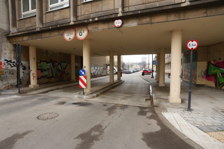 Nowa ulica w łodzi