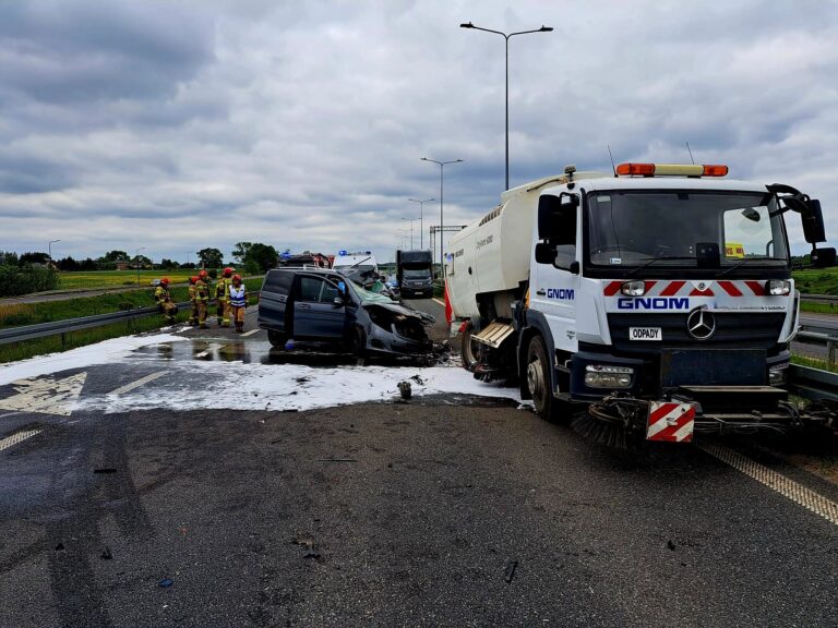 Śmiertelny wypadek w łodzi na dk14