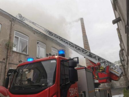 Pożar w ozorkowie 24 czerwca