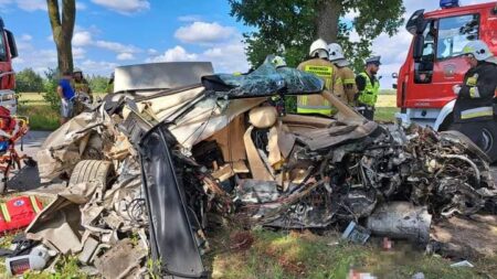 Wypadek w kazimierzu koło lutomierska