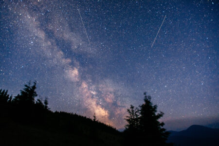 Noc perseidów 2024