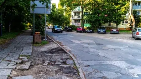 Remont ulicy leczniczej w łodzi