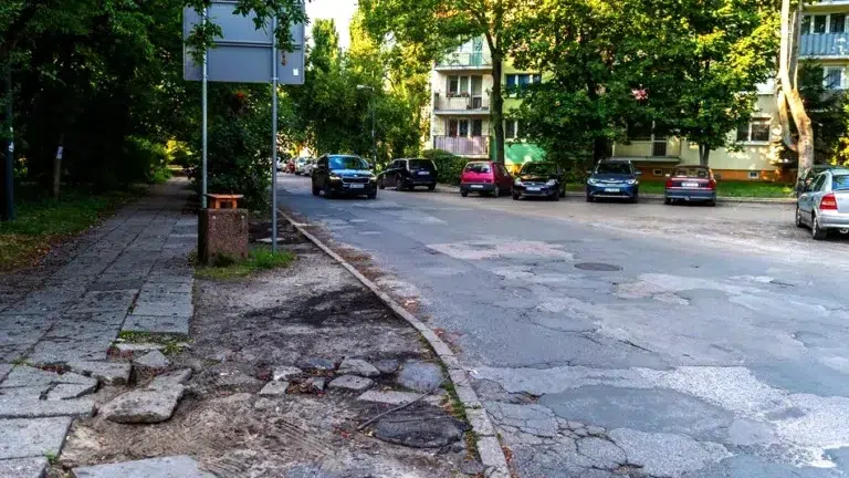Remont ulicy leczniczej w łodzi