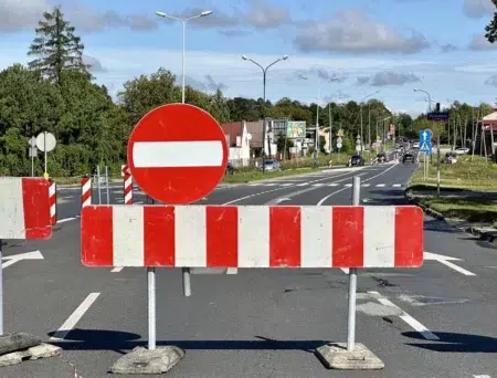 Remont ulicy strykowskiej w łodzi -16. 09. 2024