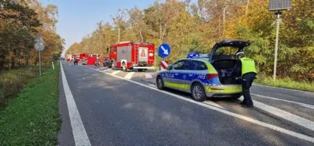 Śmiertelny wypadek motocyklisty w kajewie