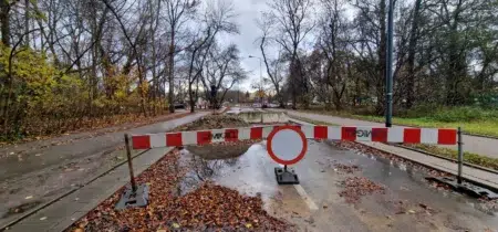 Most na Siewnej w Łodzi najwcześniej wiosną 2025 roku Zawalony most na siewnej w łodzi