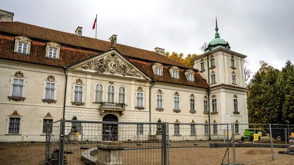2024 wyremontowane zabytki palac w nieborowie