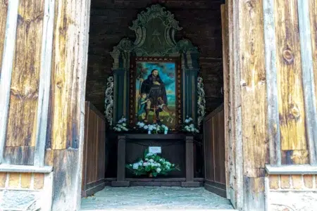 Kapliczki w lesie łagiewnickim
