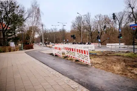 Zbliża się koniec remontu ulicy Krakowskiej w Łodzi Ostatnie prace przy remoncie ulicy krakowskiej w łodzi