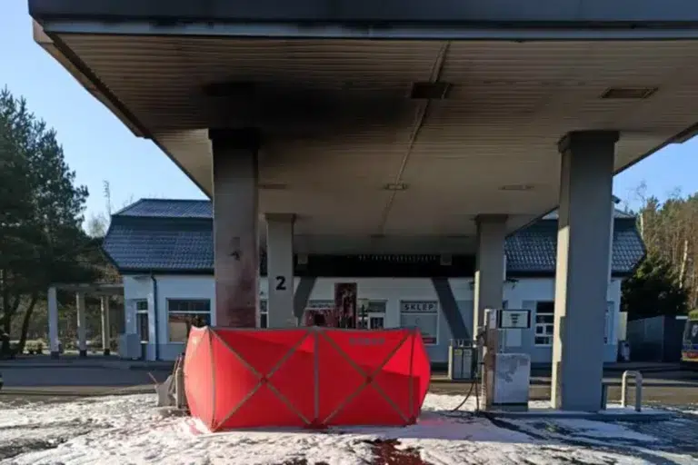 Tragedia na stacji benzynowej w Nieborowie