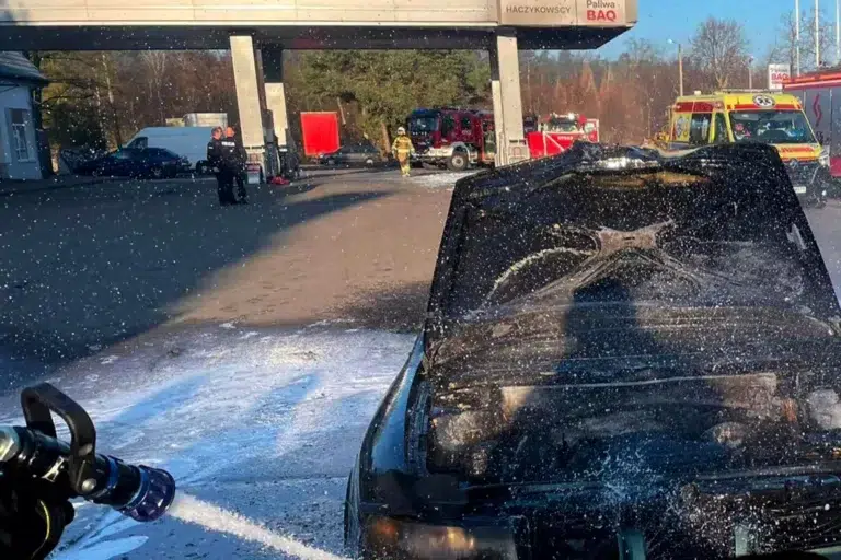 Tragedia na stacji benzynowej w Nieborowie