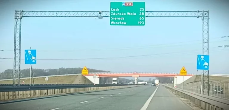 Nowy odcinkowy pomiar prędkości dobroń - petrykozy