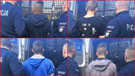 4 braci zatrzymanych w radomsku