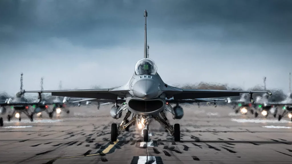 Pierwsza kobieta pilot F16. Służy w Łasku. Druga już się szkoli 1 Polska dysponuje 48 samolotami typu f16.