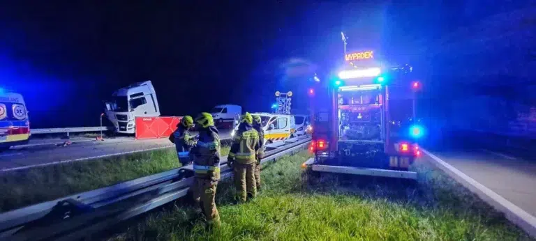 Śmiertelny wypadek na S8 w miejscowości Kozub