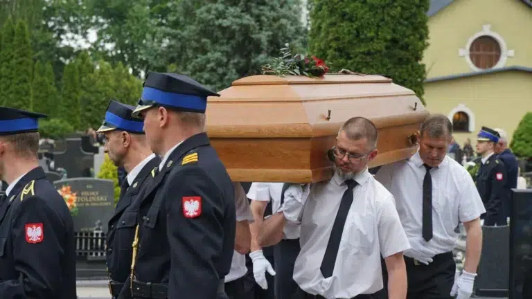Pogrzeb Krzsztofa Graczyka w Łęczycy