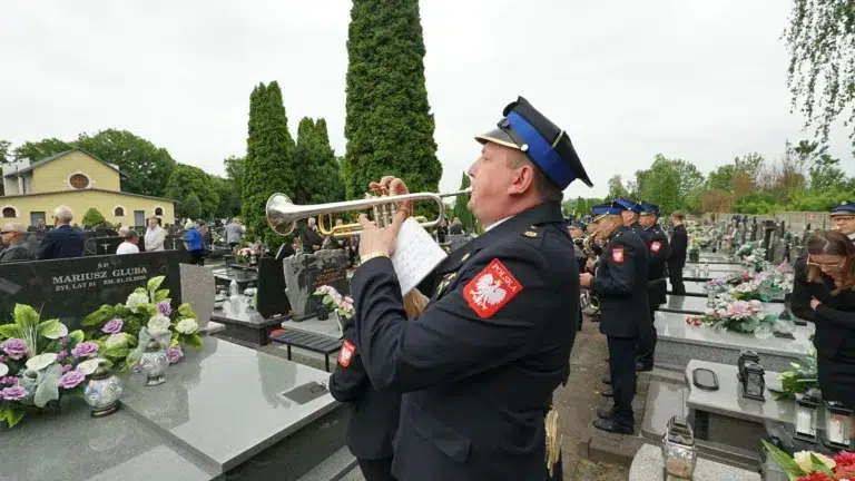 Pogrzeb Krzsztofa Graczyka w Łęczycy