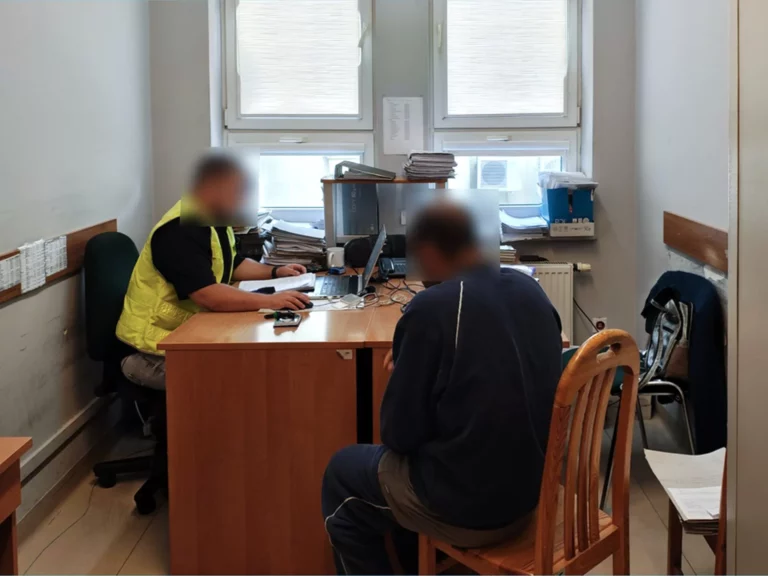 Nielegalny imigrant szedł sobie trasą S8 Nielegalny imigrant zatrzymany na s8