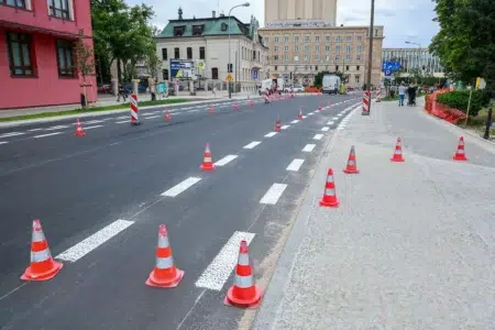 Remont ulicy sterlinga w łodzi
